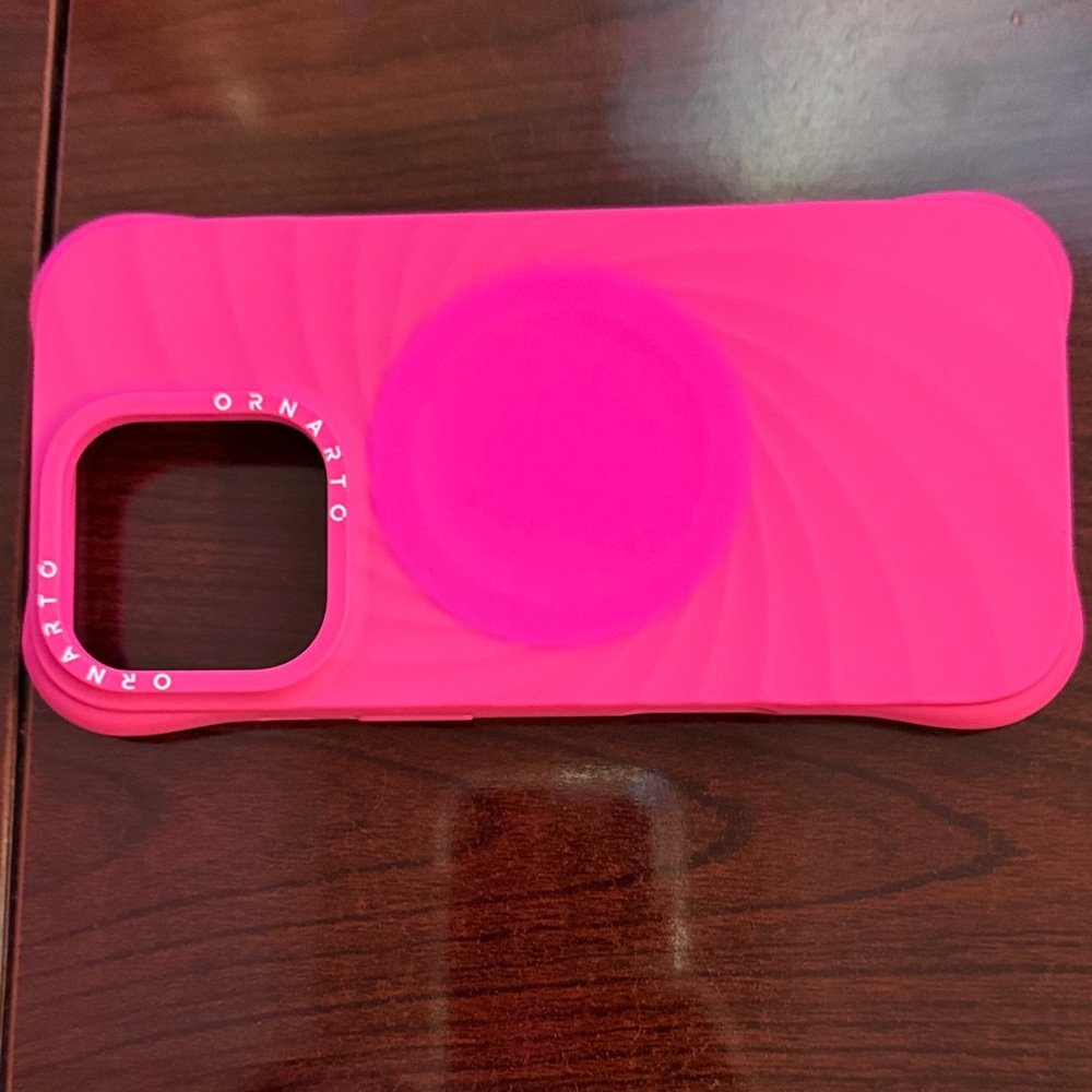 Vibrant Pink Phone Case iPhone 16 pro